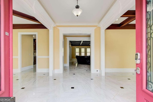 332 Warwick Pl, Mcdonough, GA 30253 - entrance foyer with ornamental molding