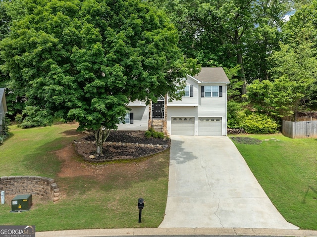 2623 Lone Oak Trl NW, Kennesaw, GA 30144 - view of front of property with concrete driveway and an attached garage