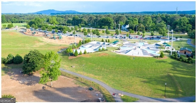 2623 Lone Oak Trl NW, Kennesaw, GA 30144 - aerial view of a mountainous background