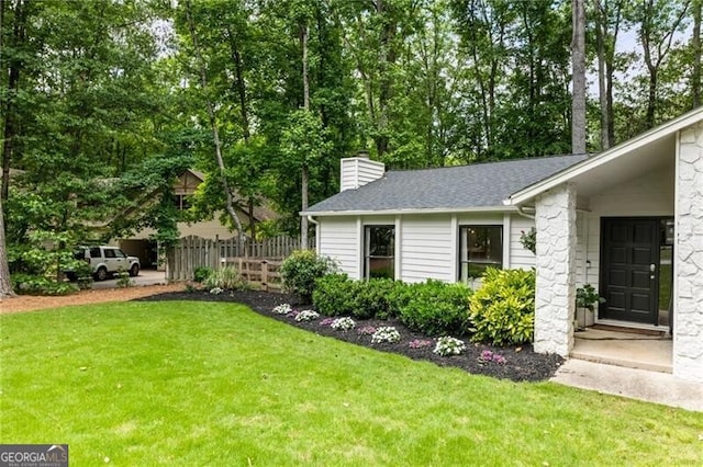 171 N Trce, Alpharetta, GA 30009 - view of yard