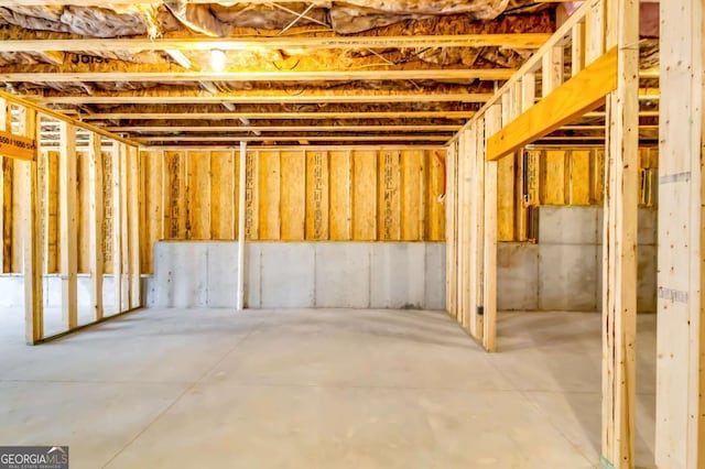 37 Radian Way, Dallas, GA 30132 - view of unfinished below grade area