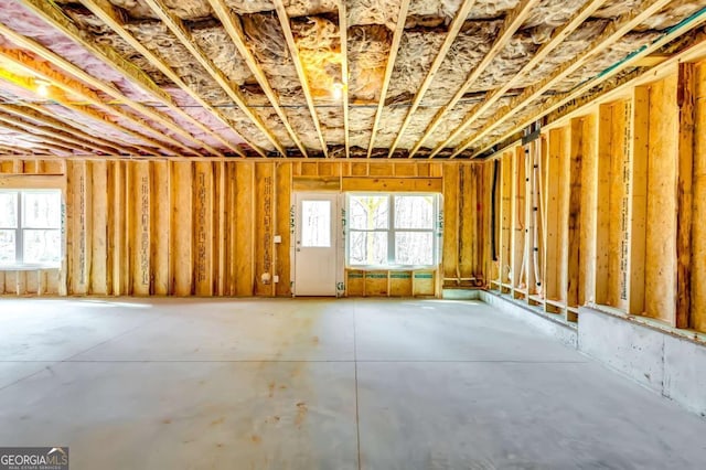37 Radian Way, Dallas, GA 30132 - miscellaneous room with healthy amount of natural light and concrete flooring