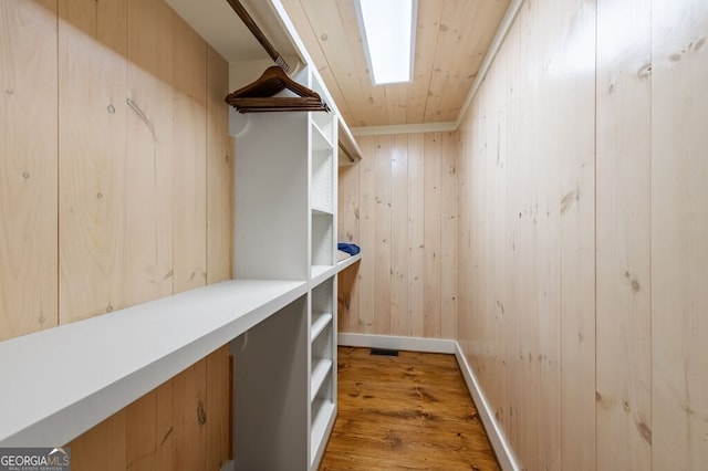 547 Toccoa River Ln, Mineral Bluff, GA 30559 - walk in closet with light wood-type flooring