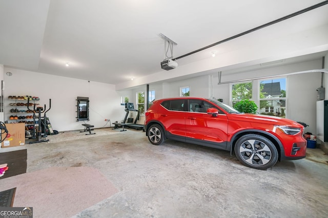 2121 Harmony Dr, Canton, GA 30115 - garage featuring a garage door opener
