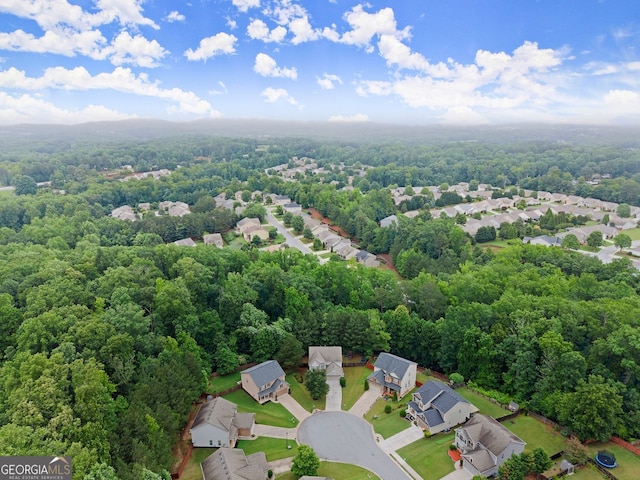 6160 Overleaf Ter, Cumming, GA 30040 - aerial view of residential area with a forest