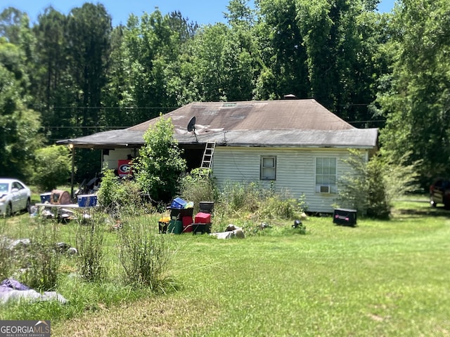 72 N Pomona Rd N, Hampton, GA 30228 - view of front of home with a front lawn