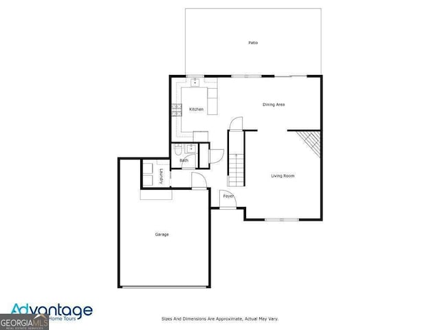 1047 Woodsong Pass Ct, Lawrenceville, GA 30043 - room layout