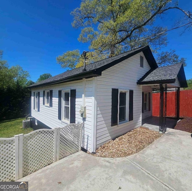 359 Hoyt St, Cornelia, GA 30531 - view of home's exterior with a patio area and cooling unit