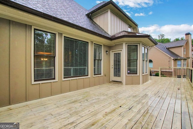 26 Trillium Ln, Acworth, GA 30101 - view of wooden deck