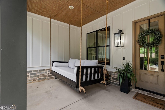 2490 S Carroll St, Villa Rica, GA 30180 - view of covered porch