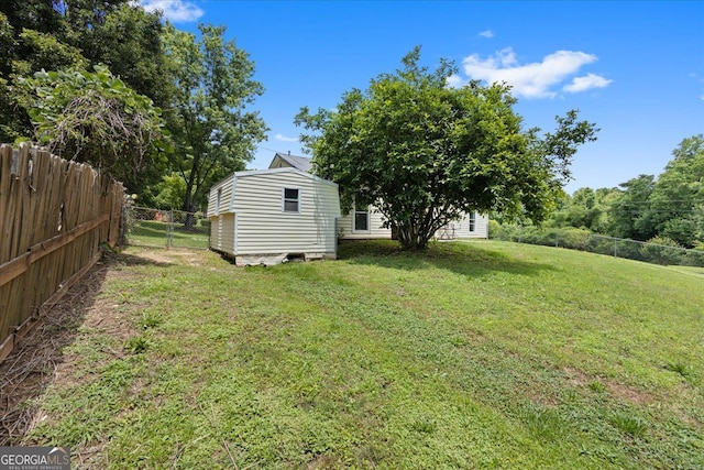 3357 Saddleton Way, Douglasville, GA 30134 - view of yard with an outbuilding