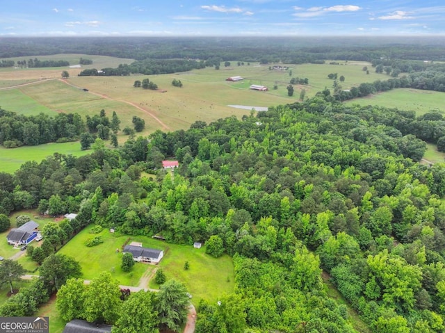 150 Archer Rd, Colbert, GA 30628 - aerial view of sparsely populated area