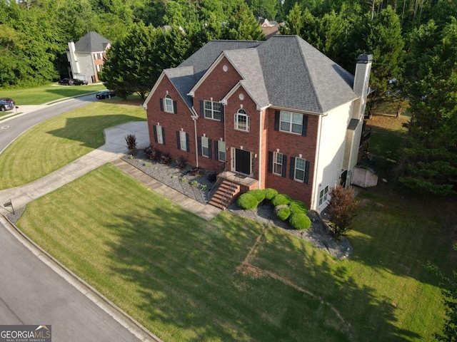 3898 Heritage Oaks Dr, Powder Springs, GA 30127 - aerial view of property and surrounding area