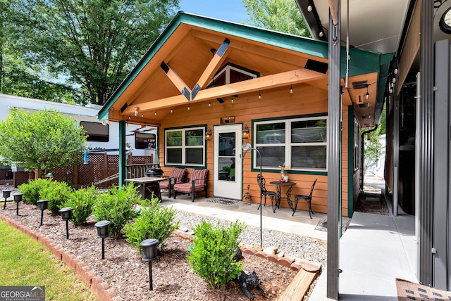 76 Hidden Valley Rd, Cleveland, GA 30528 - rear view of house featuring a patio area