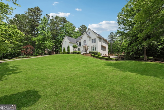 115 Hopewell Grove Dr, Milton, GA 30004 - view of front facade featuring a front yard