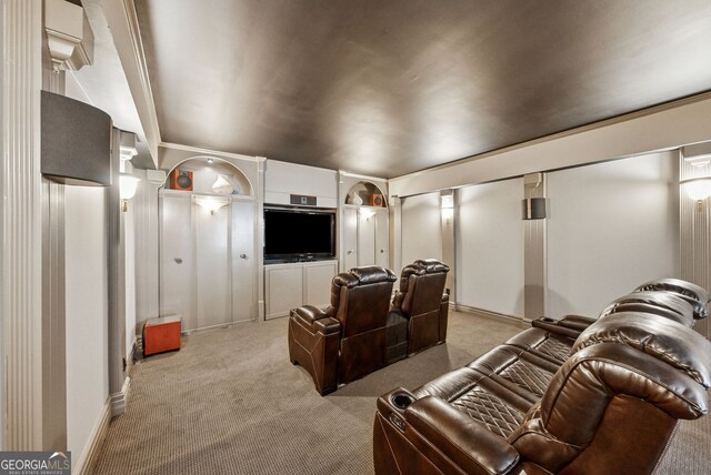 115 Hopewell Grove Dr, Milton, GA 30004 - cinema room with carpet floors and baseboards
