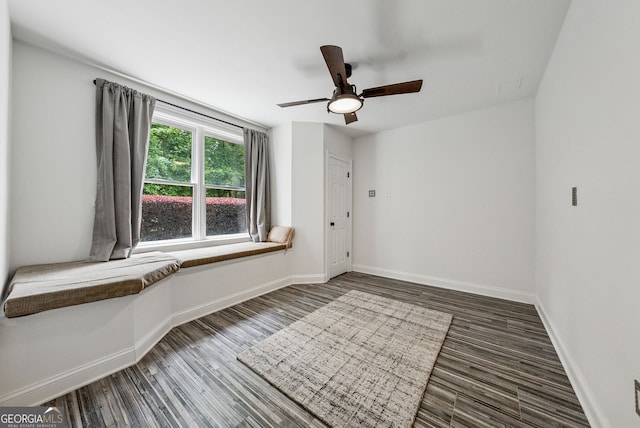 115 Hopewell Grove Dr, Milton, GA 30004 - spare room featuring wood finished floors and baseboards