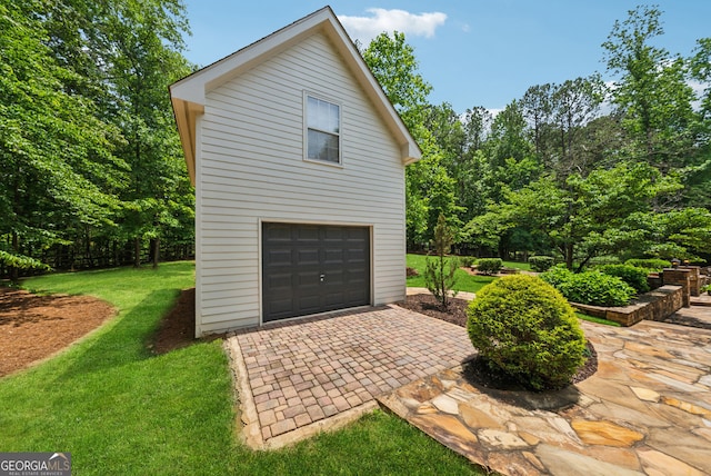 115 Hopewell Grove Dr, Milton, GA 30004 - garage with decorative driveway