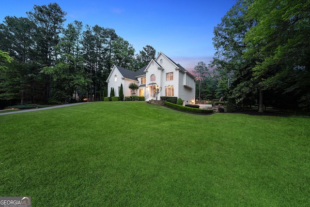 115 Hopewell Grove Dr, Milton, GA 30004 - view of front of home featuring a front lawn