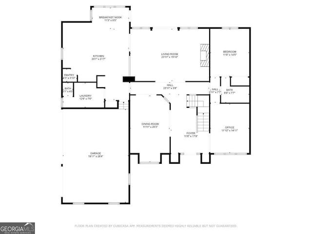 115 Hopewell Grove Dr, Milton, GA 30004 - floor plan / room layout