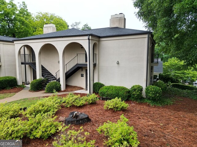 605 Candler St Unit A8, Gainesville, GA 30501 - view of building exterior featuring stairs