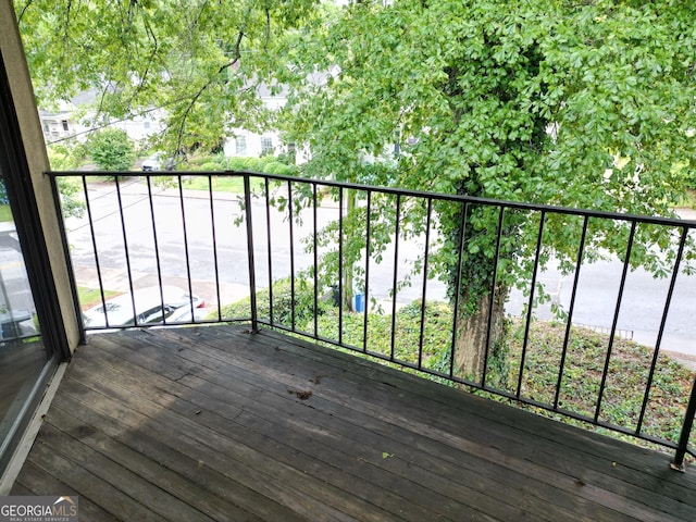 605 Candler St Unit A8, Gainesville, GA 30501 - view of deck