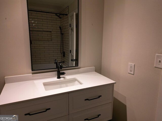 605 Candler St Unit A8, Gainesville, GA 30501 - full bathroom featuring vanity and a shower