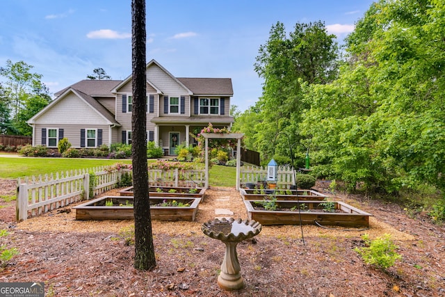 13 Westbrook Rd, Carrollton, GA 30116 - view of front of home with a garden