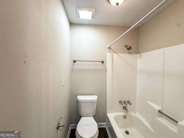 1918 Leigh Dr SW, Conyers, GA 30094 - bathroom with toilet and shower / washtub combination