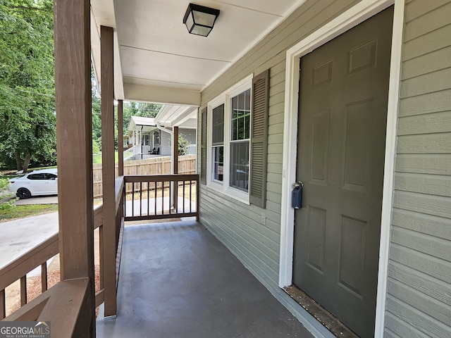 70 Shadow Ln, Carrollton, GA 30117 - view of porch
