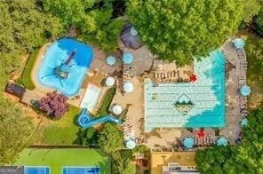 107 W Point Trl, Woodstock, GA 30189 - drone / aerial view