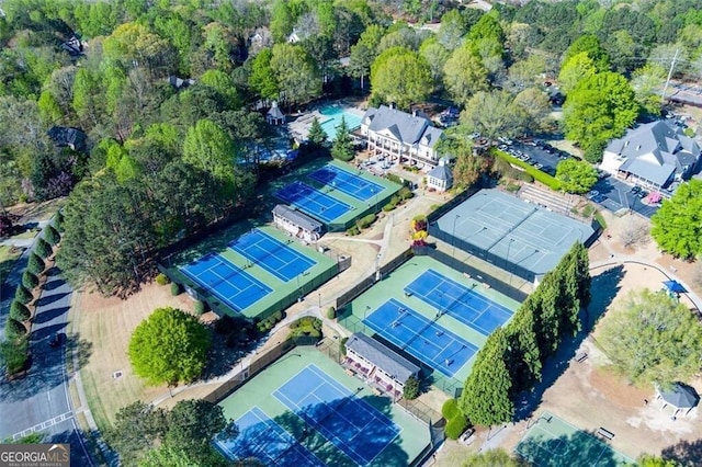 107 W Point Trl, Woodstock, GA 30189 - aerial view of property's location