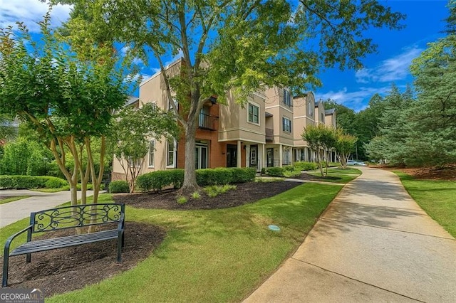 3641 Ridge Towne Dr, Duluth, GA 30096 - view of community featuring a yard