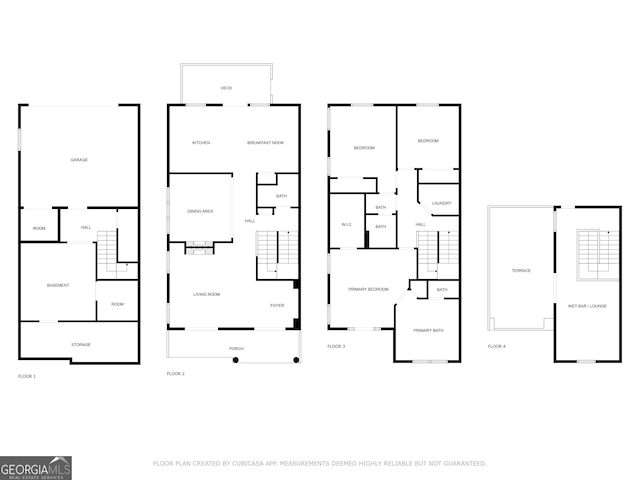 3641 Ridge Towne Dr, Duluth, GA 30096 - view of property floor plan