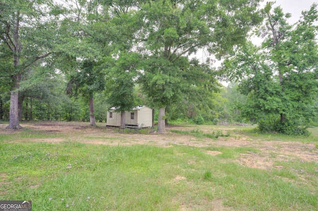 4040 US Highway 25 N, Hephzibah, GA 30815 - view of yard with an outbuilding