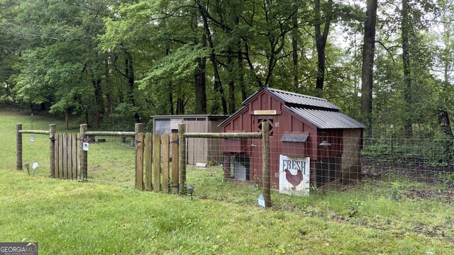 253 Yonah Valley Rd, Cleveland, GA 30528 - view of poultry coop