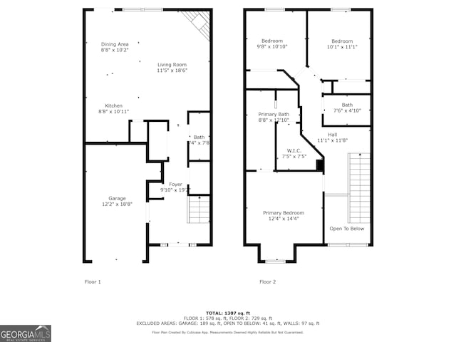 5057 Lower Elm St, Atlanta, GA 30349 - home floor plan