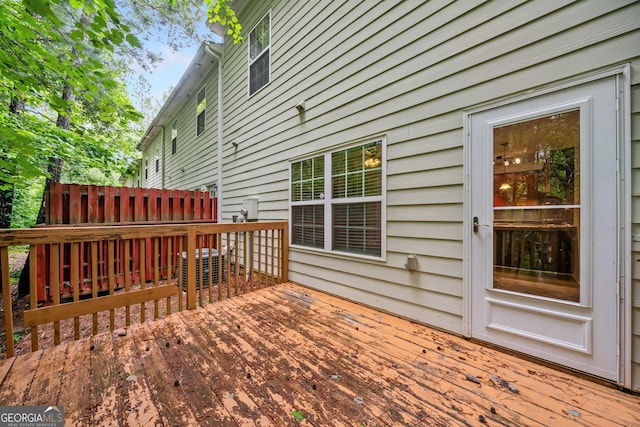 5057 Lower Elm St, Atlanta, GA 30349 - view of wooden terrace