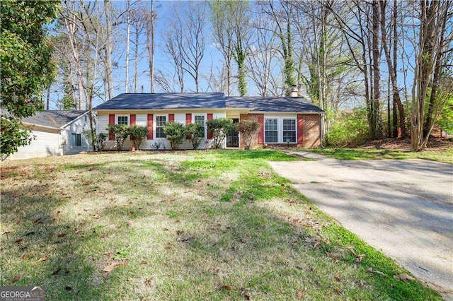5422 Timor Trl, Lithonia, GA 30038 - ranch-style house featuring a front yard