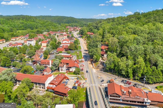 26-105 Midway Street Unit #108But Door #105, Helen, GA 30545 - drone / aerial view of a forest