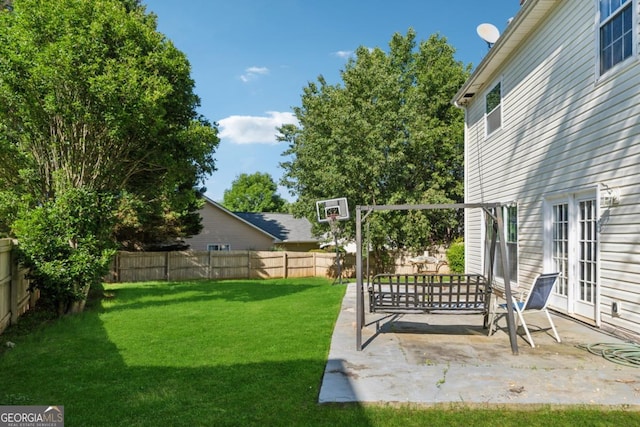 1093 Forest View Ln SW, Lilburn, GA 30047 - view of yard featuring a patio area