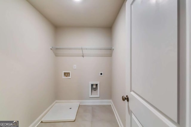 407 Shoals Trl, Dallas, GA 30132 - washroom with electric dryer hookup and washer hookup
