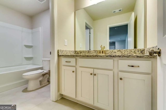 407 Shoals Trl, Dallas, GA 30132 - full bath with vanity and shower / tub combination