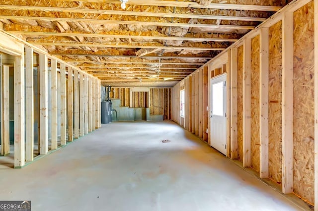 407 Shoals Trl, Dallas, GA 30132 - below grade area with water heater