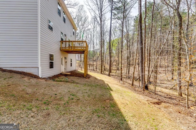 407 Shoals Trl, Dallas, GA 30132 - view of yard with a deck