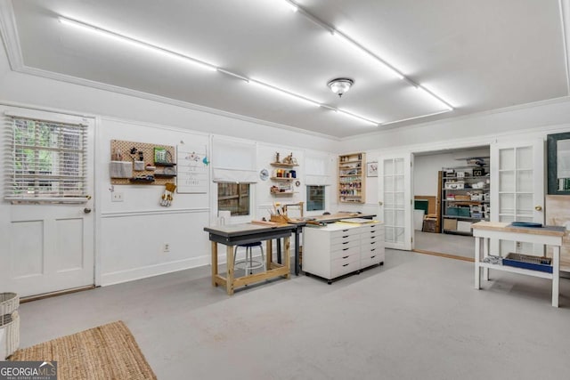 3250 Cobbs Farm Trl NW, Marietta, GA 30064 - kitchen featuring french doors