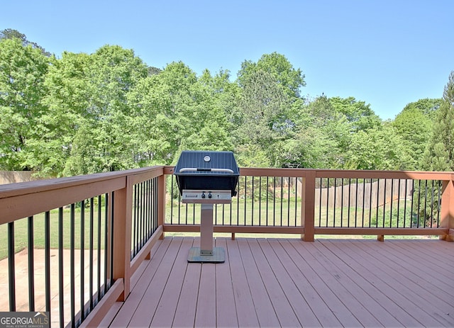 46 Horseshoe Bend Way, Senoia, GA 30276 - view of wooden terrace