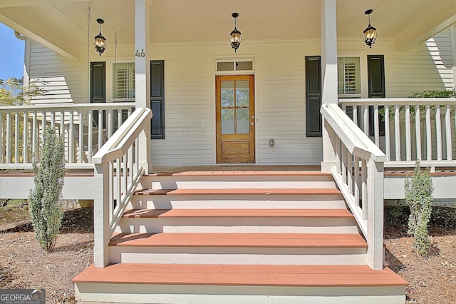 46 Horseshoe Bend Way, Senoia, GA 30276 - entrance to property with a porch