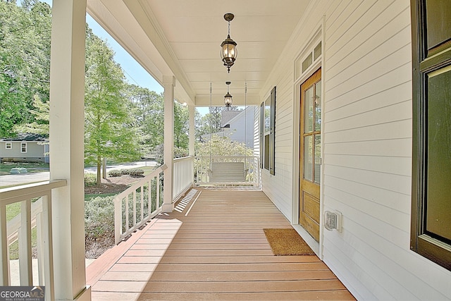 46 Horseshoe Bend Way, Senoia, GA 30276 - view of porch