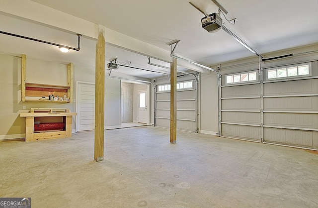 46 Horseshoe Bend Way, Senoia, GA 30276 - garage featuring a garage door opener